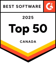 G2 top 50 canada award
