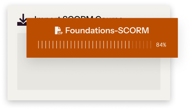scorm upload